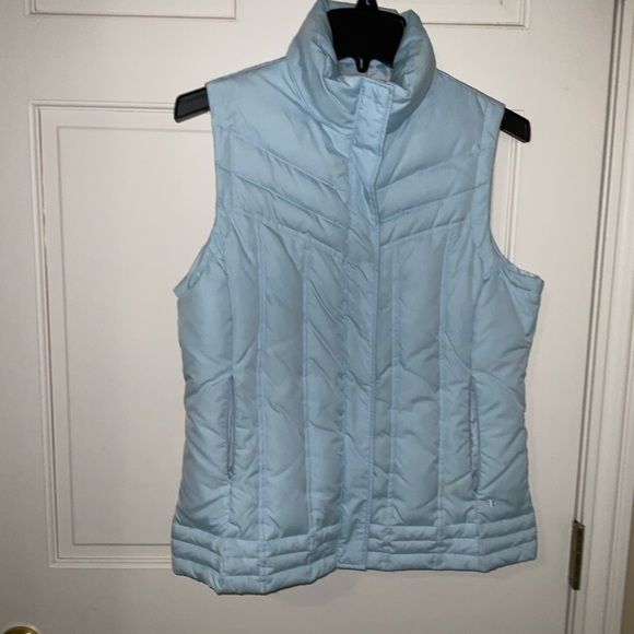 Lightweight light blue puffer vest small 4/6 ATHLETIC WORKS - Picture 6 of 8